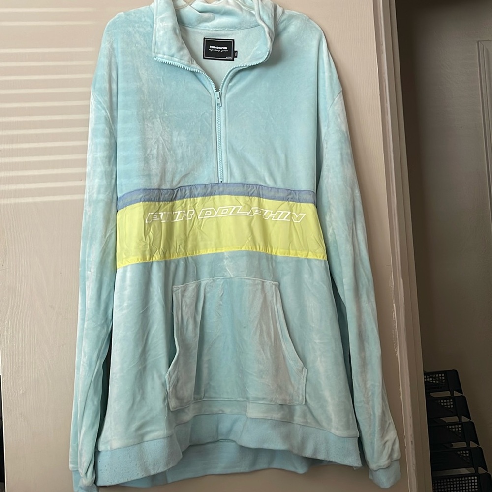 Pink dolphin sweater